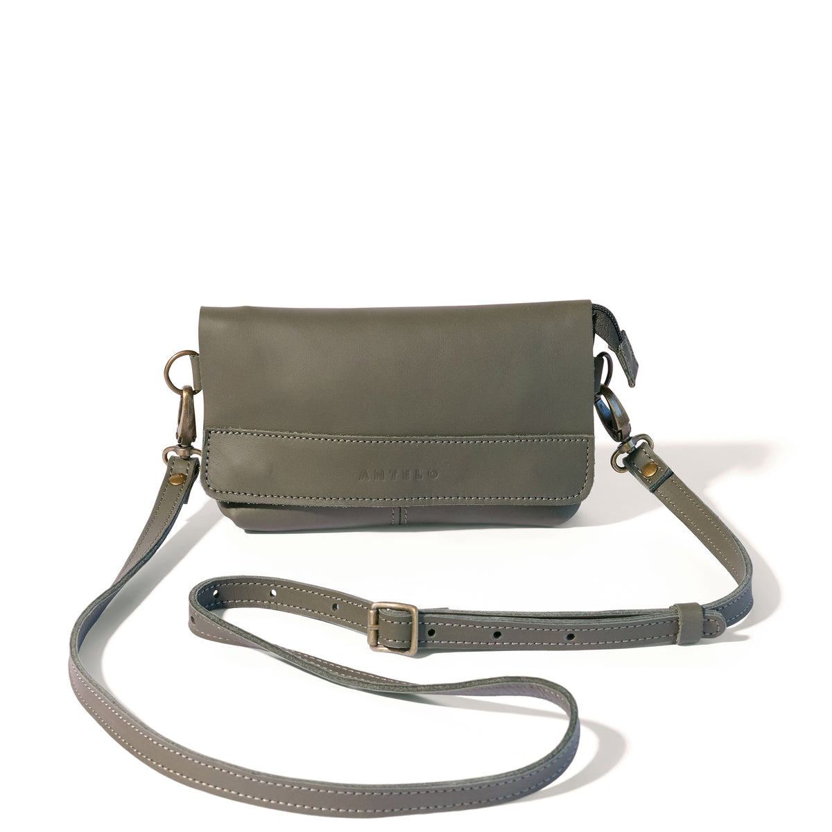 Alfi Micro Leather Crossbody - MINOR FLAW