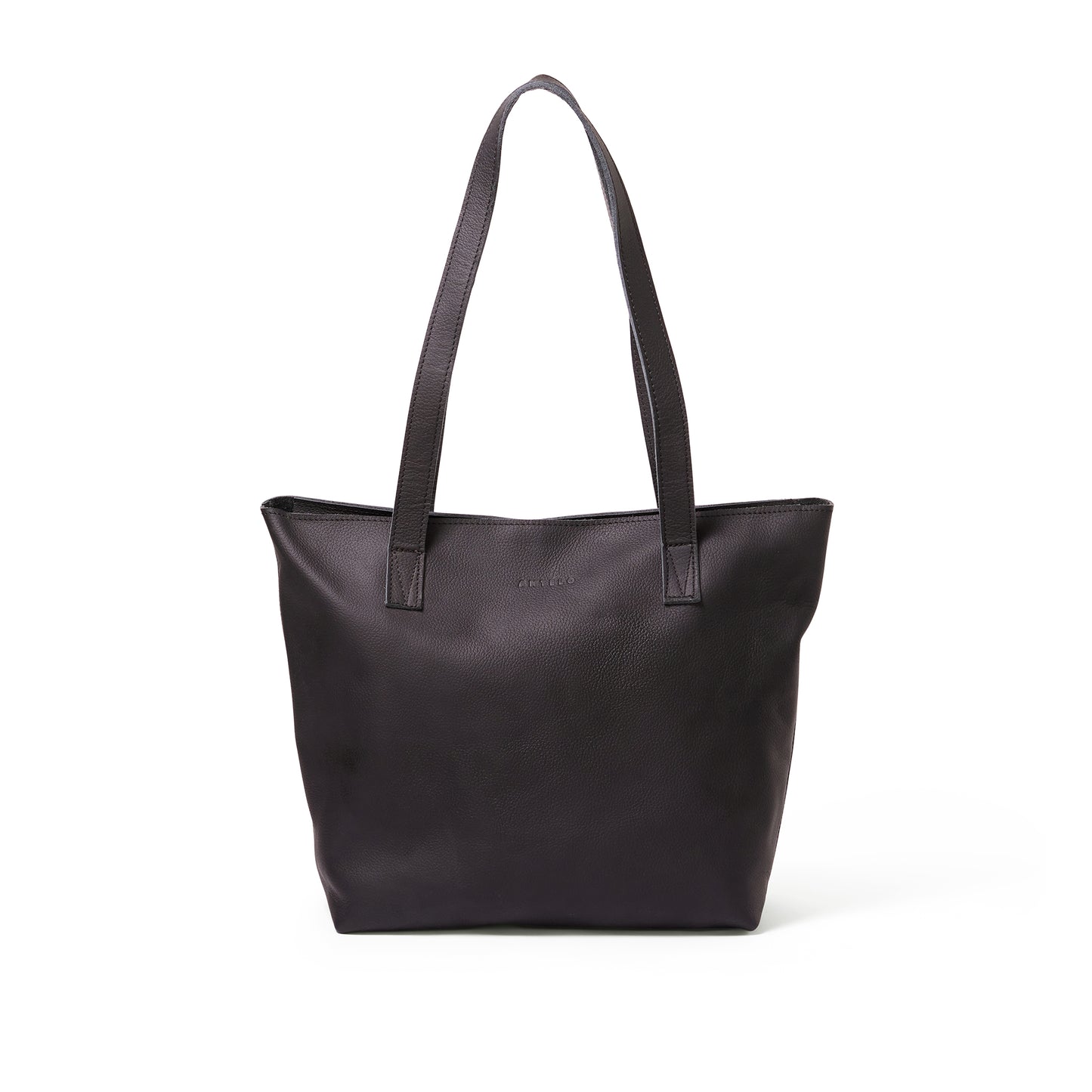 Antelo Tote Emmy unlined Leather Tote with Zip