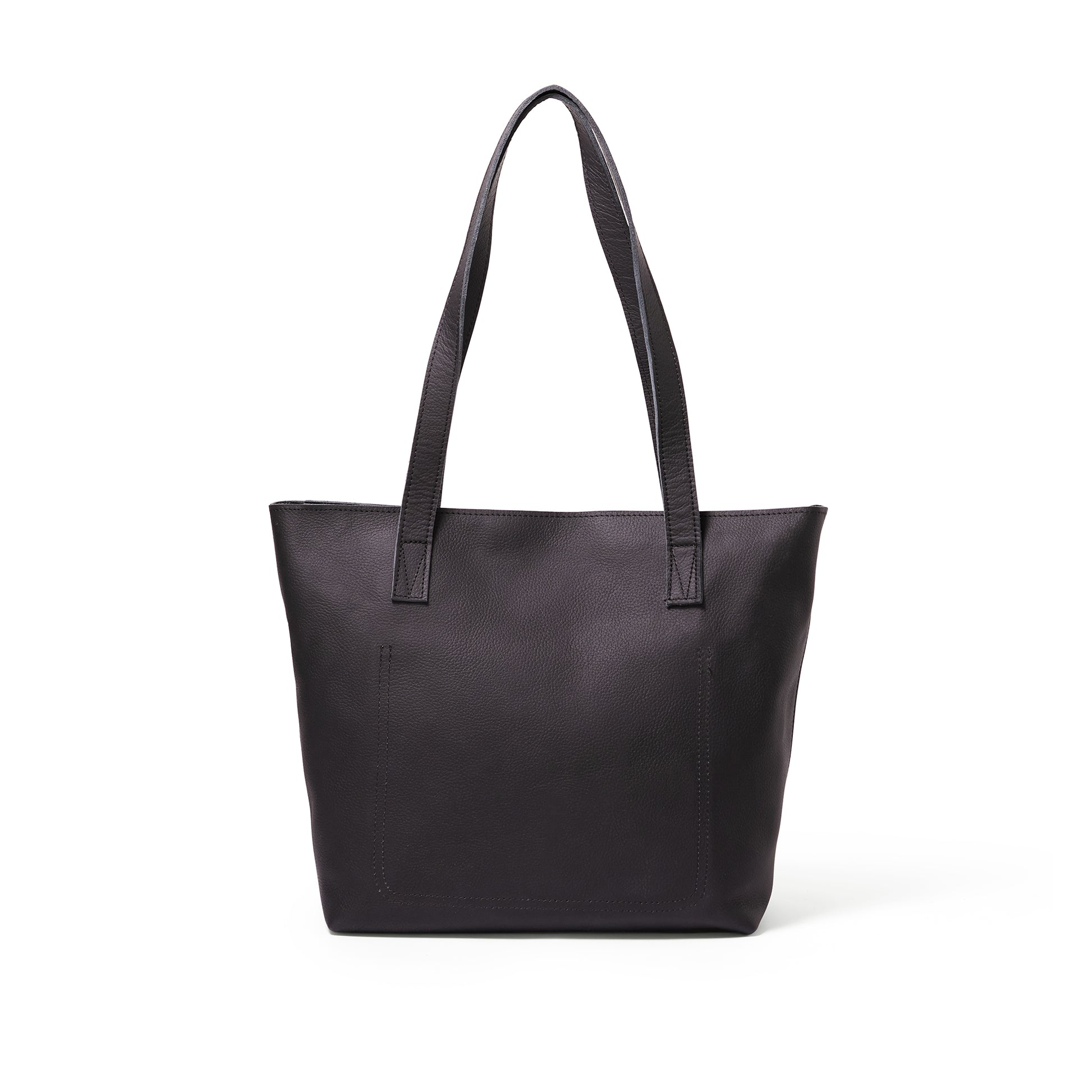 Antelo Tote Emmy unlined Leather Tote with Zip