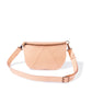 Ruby Classic leather adjustable moon-bag crossbody