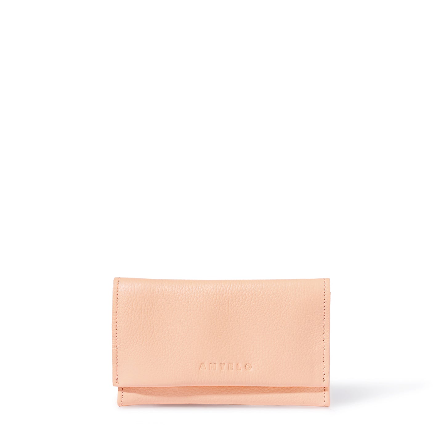 Evie Three-Quarter Leather Trifold Wallet