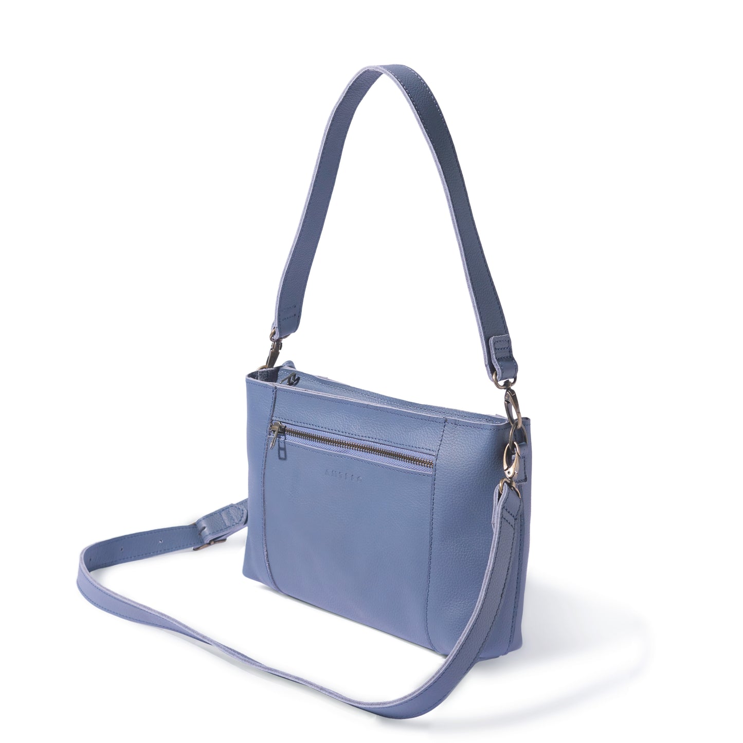 Margo Leather Crossbody + Shoulder Strap