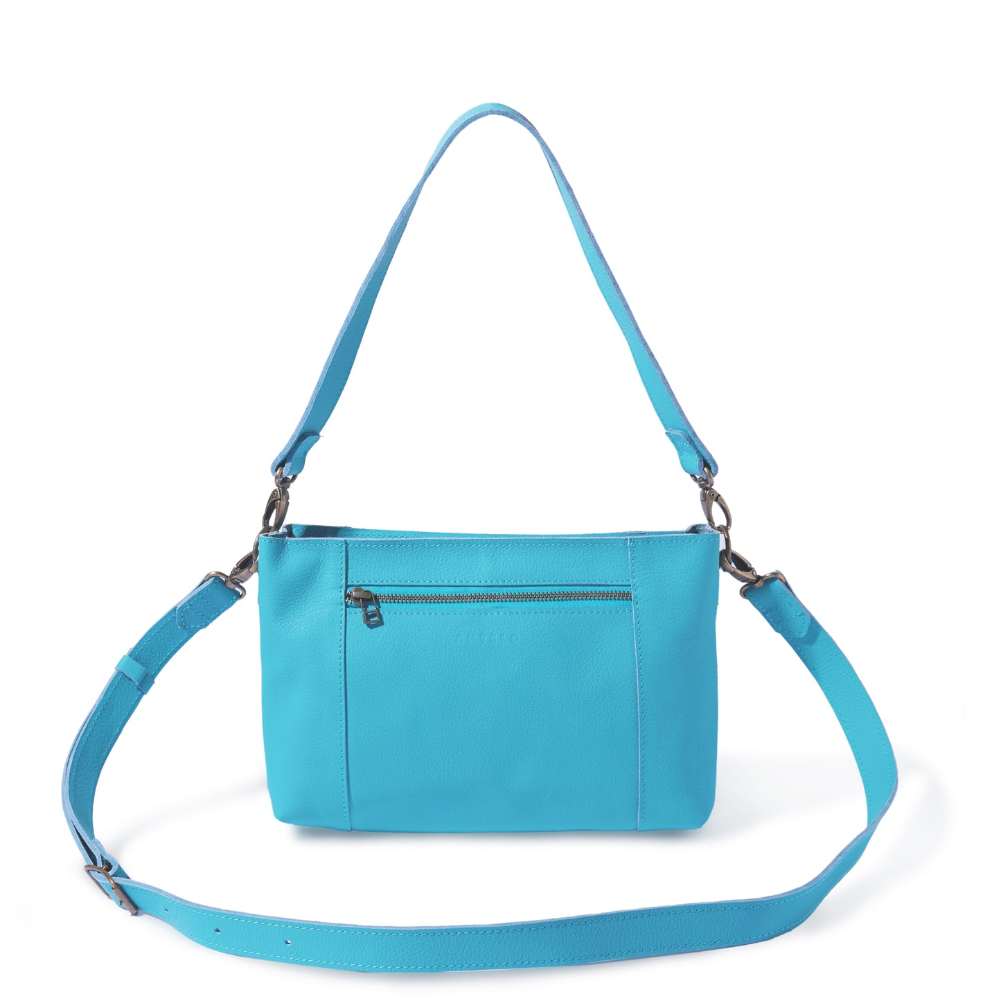 Margo Leather Crossbody + Shoulder Strap