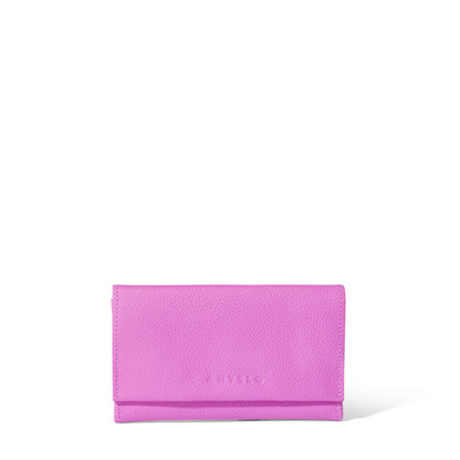 Evie Three-Quarter Leather Trifold Wallet - End of Range