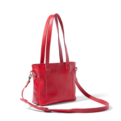 Harley leather unlined crossbody tote - SALE