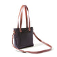 Harley leather unlined crossbody tote