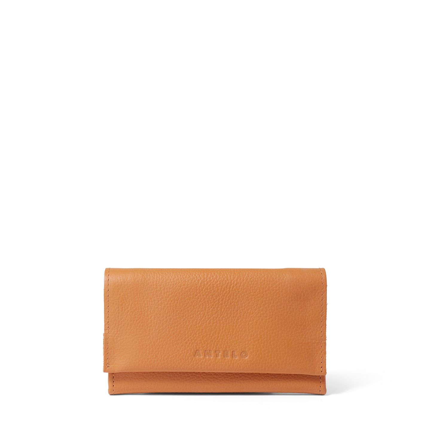 Evie Three-Quarter Leather Trifold Wallet