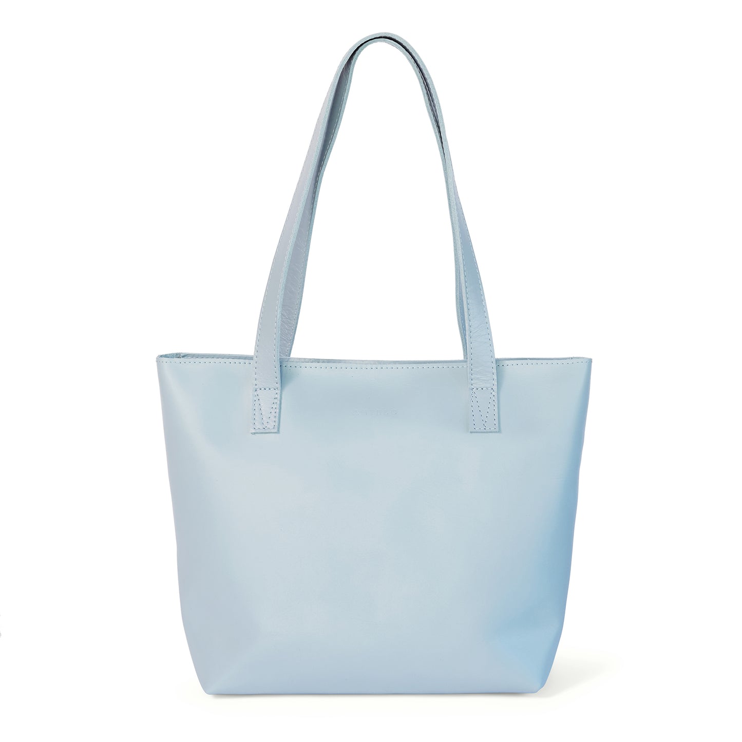 Emmy unlined Leather Tote with Zip - LAST OF KIND