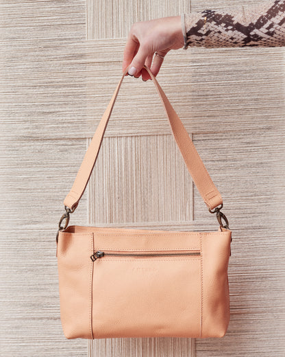 Margo Leather Crossbody + Shoulder Strap - CLEARANCE