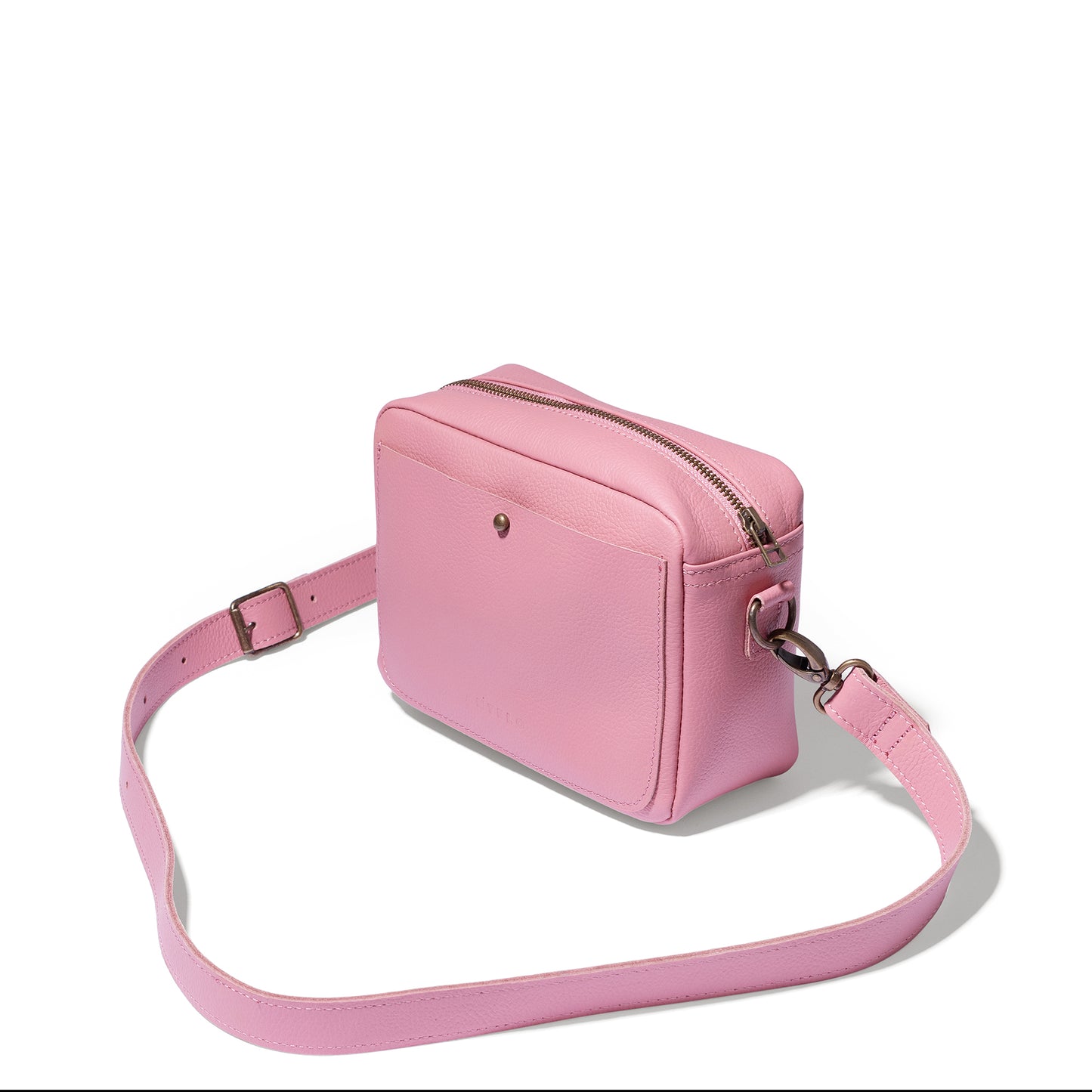 Nixie Leather Camera Crossbody