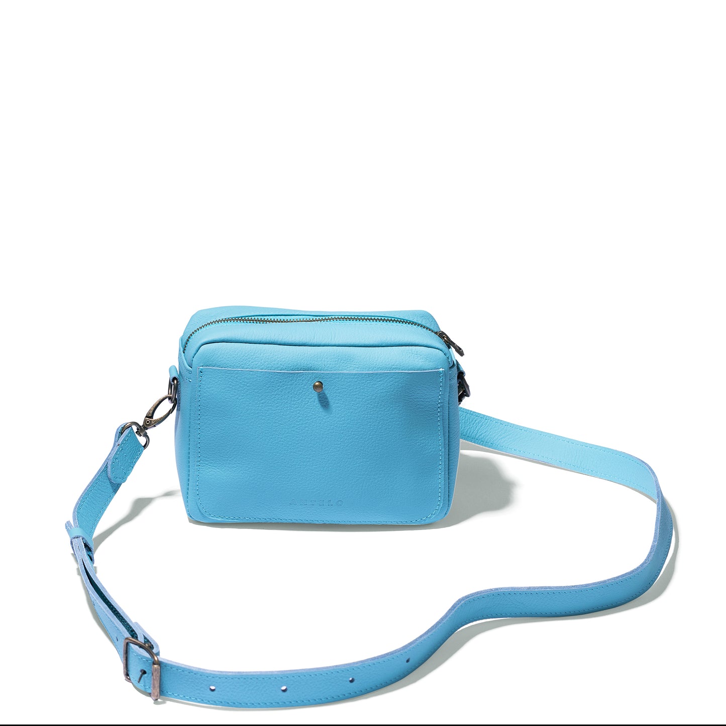 Nixie Leather Camera Crossbody