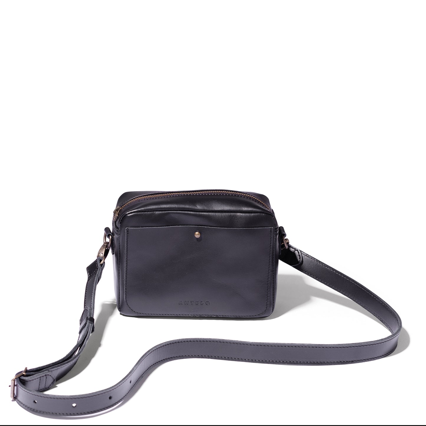 Nixie Leather Camera Crossbody