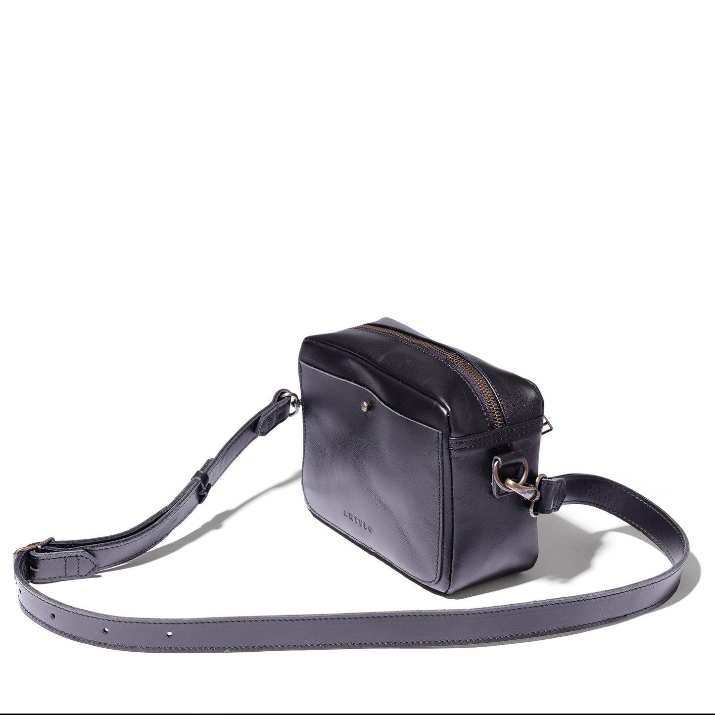 Nixie Leather Camera Crossbody