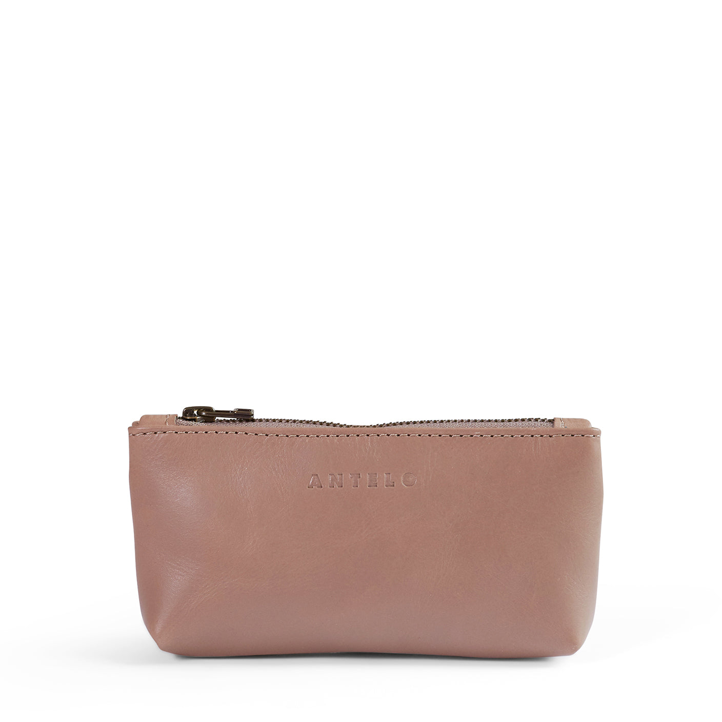 Antelo Pouch Sofia leather zip pouch - End of Range