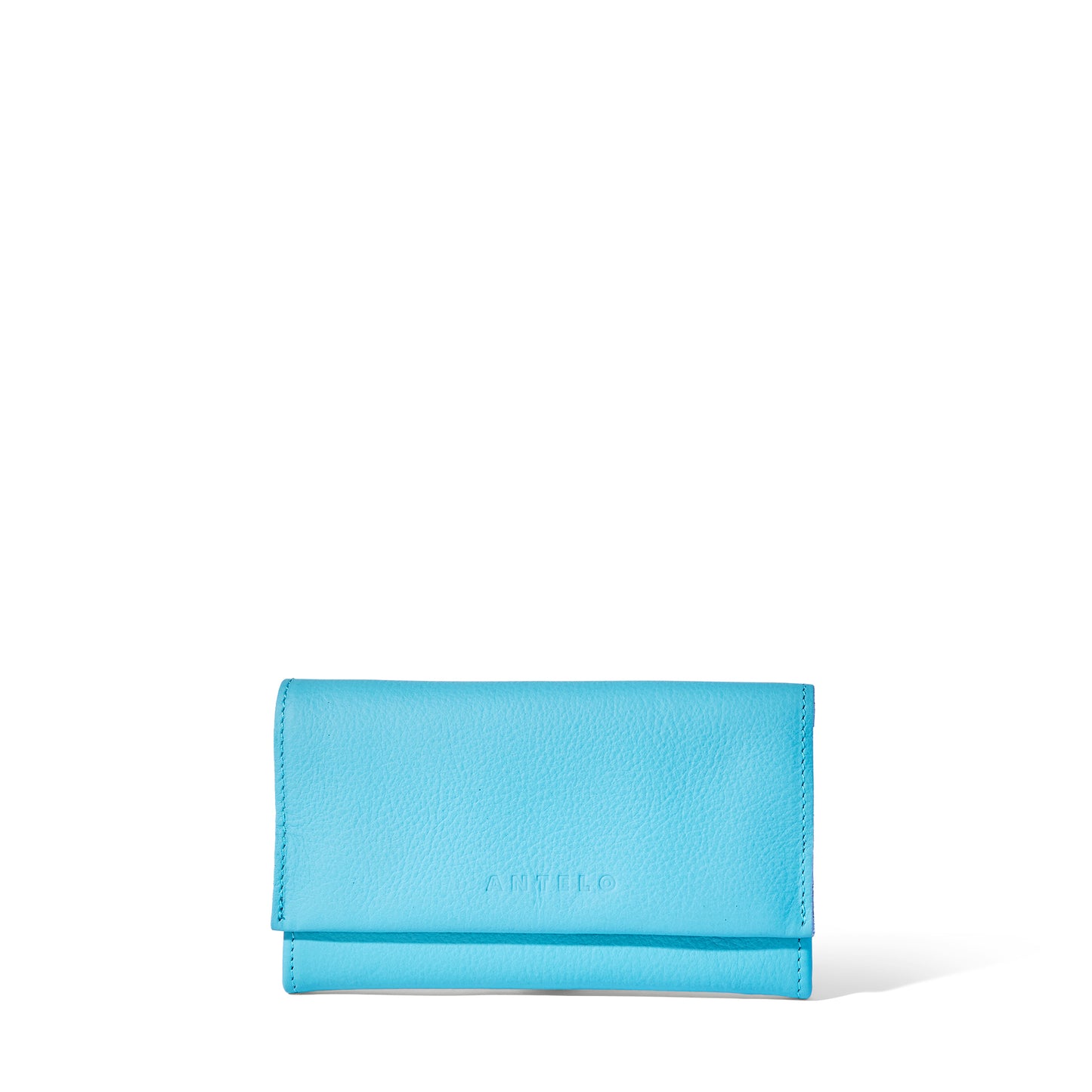 Evie Three-Quarter Leather Trifold Wallet