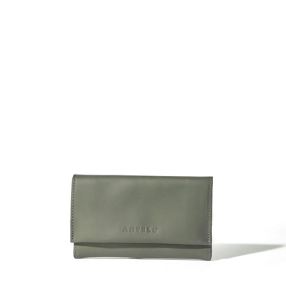 Evie Three-Quarter Leather Trifold Wallet