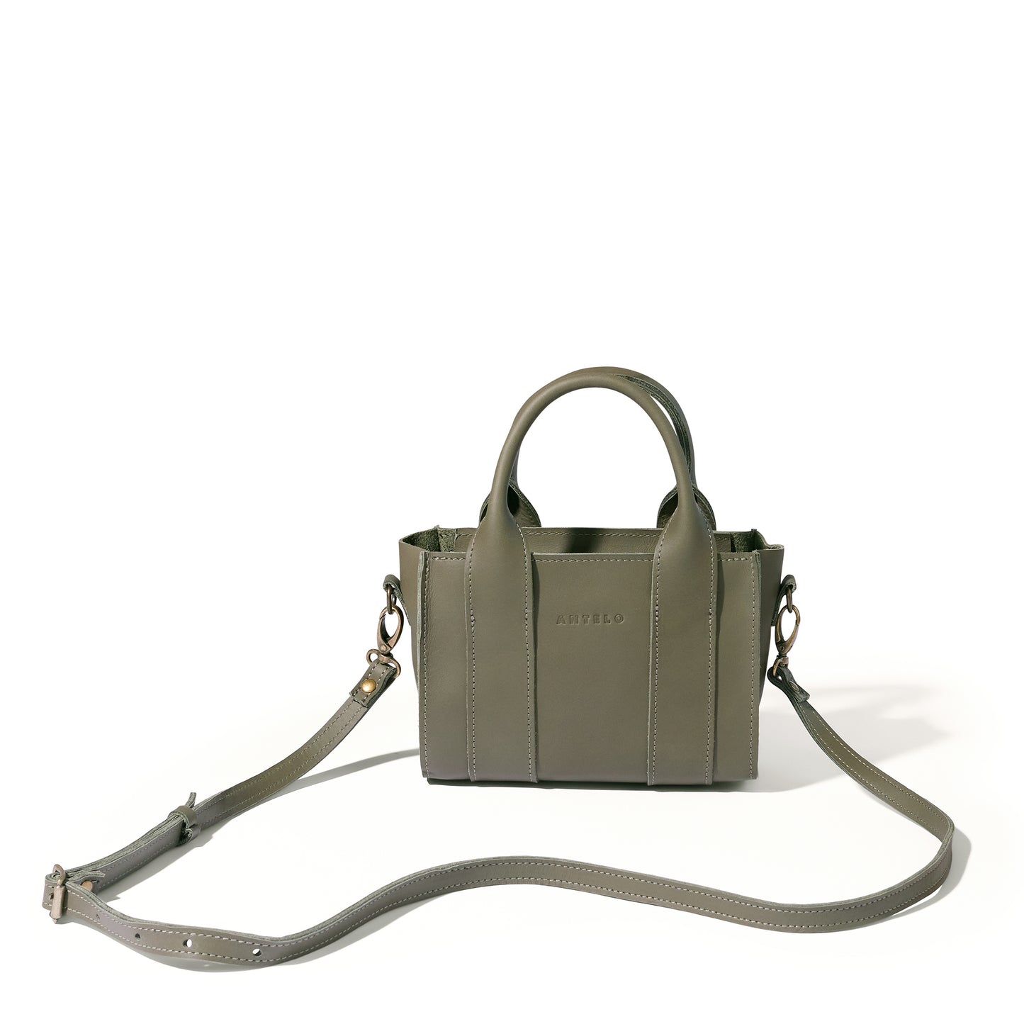 Berkley leather mini crossbody shopper