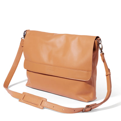 Colby 15" Minimalist Leather Laptop Sling - CLEARANCE