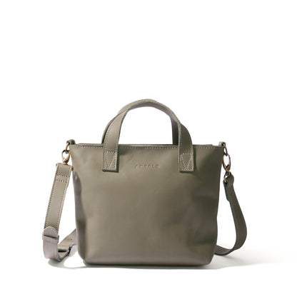 Zazi Petite leather crossbody tote