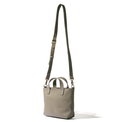 Zazi Petite leather crossbody tote