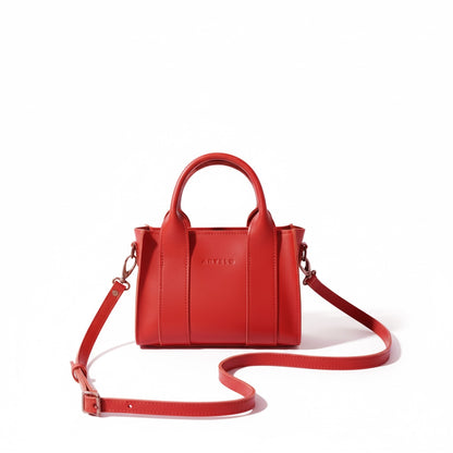 Berkley leather mini crossbody shopper
