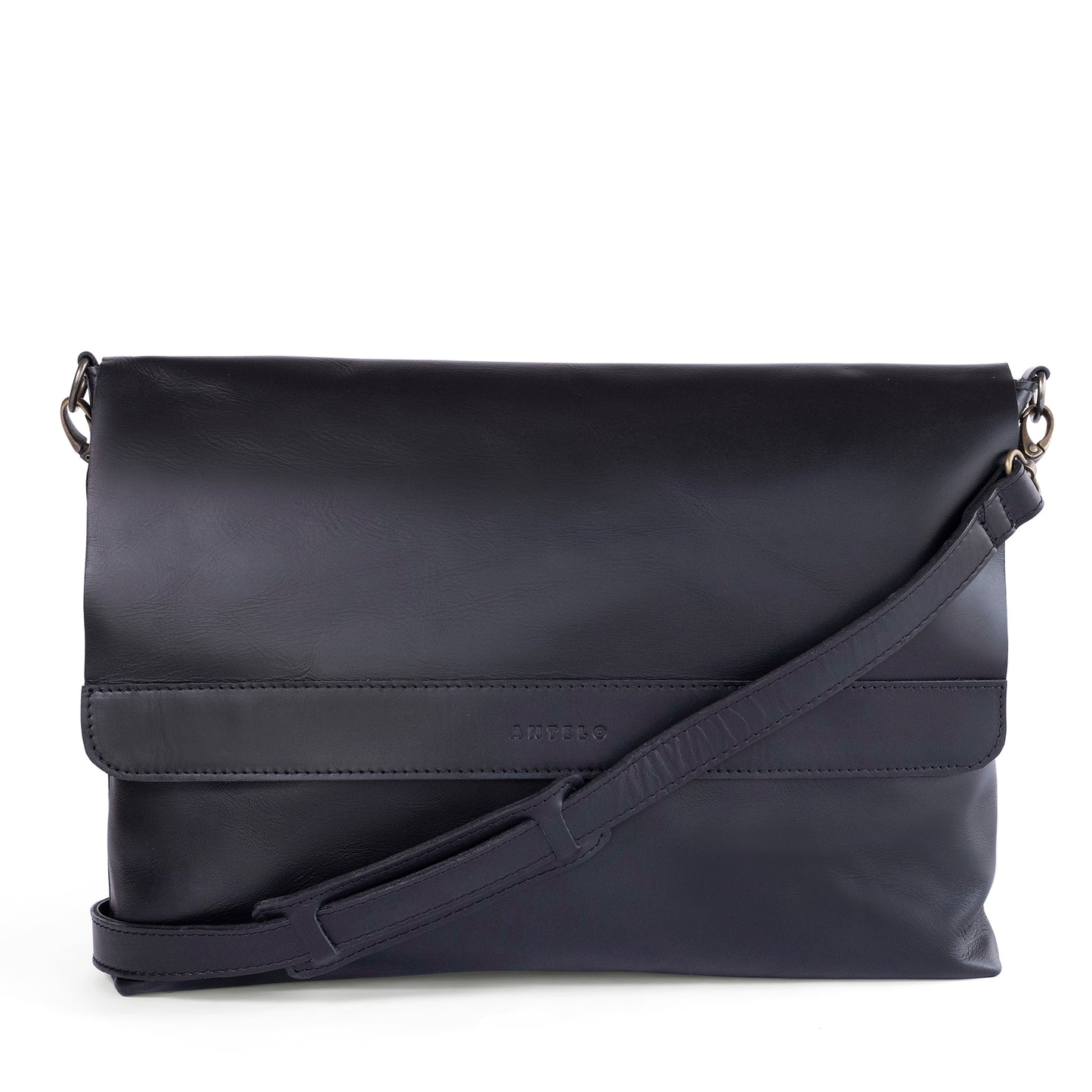 Colby 15" Minimalist Leather Laptop Sling - MADE TO ORDER