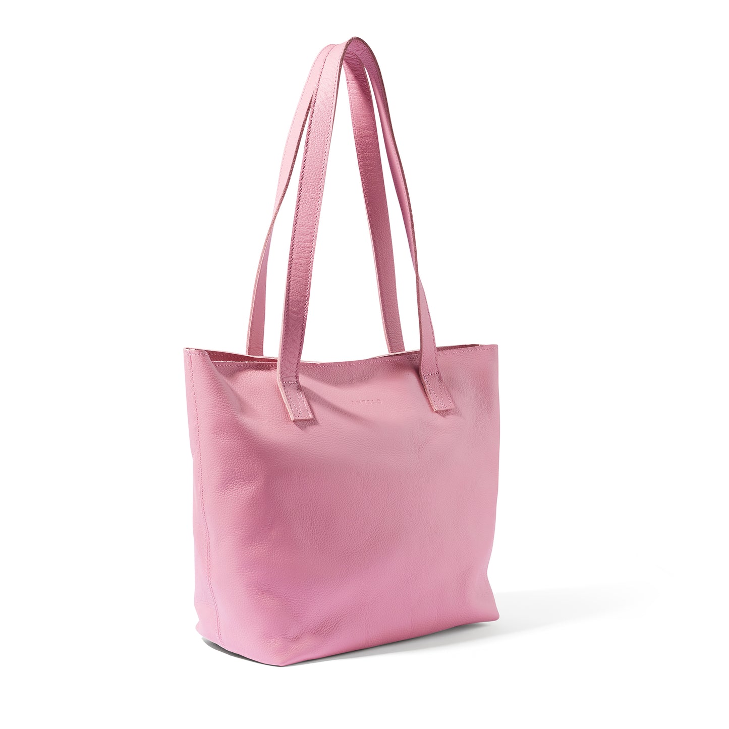 Emmy unlined Leather Tote with Zip - END OF SEASON