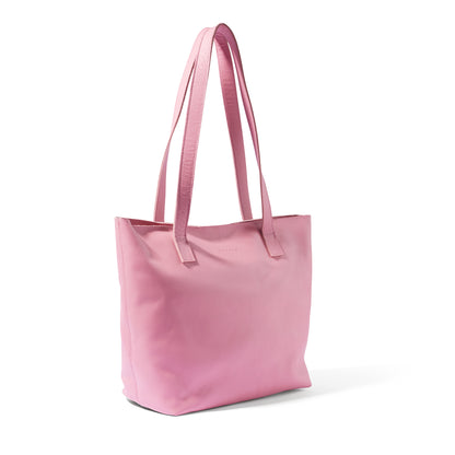 Emmy unlined Leather Tote with Zip - END OF SEASON