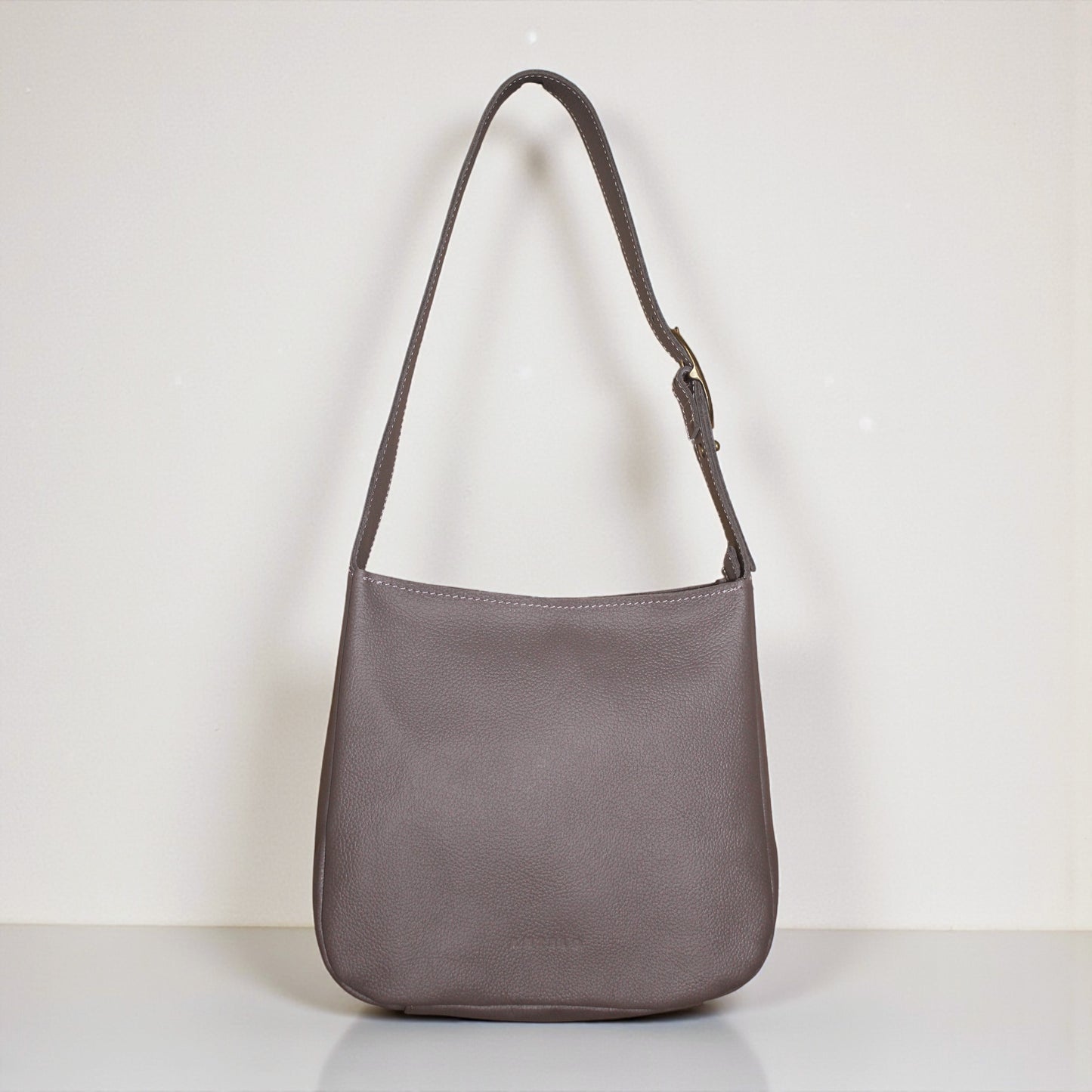 Buckley Unlined Leather Hobo Shoulder Bag