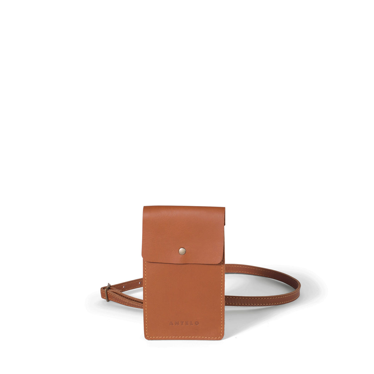 Benji Minimalist Leather Phone Bag - MINOR FLAW