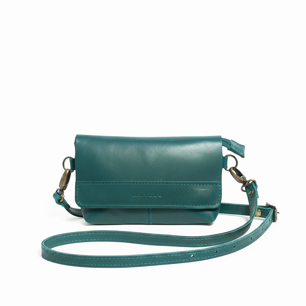 Antelo Cellphone pouch Alfi Micro Leather Crossbody