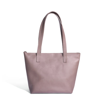 Emmy unlined Leather Tote with Zip - MINOR FLAW