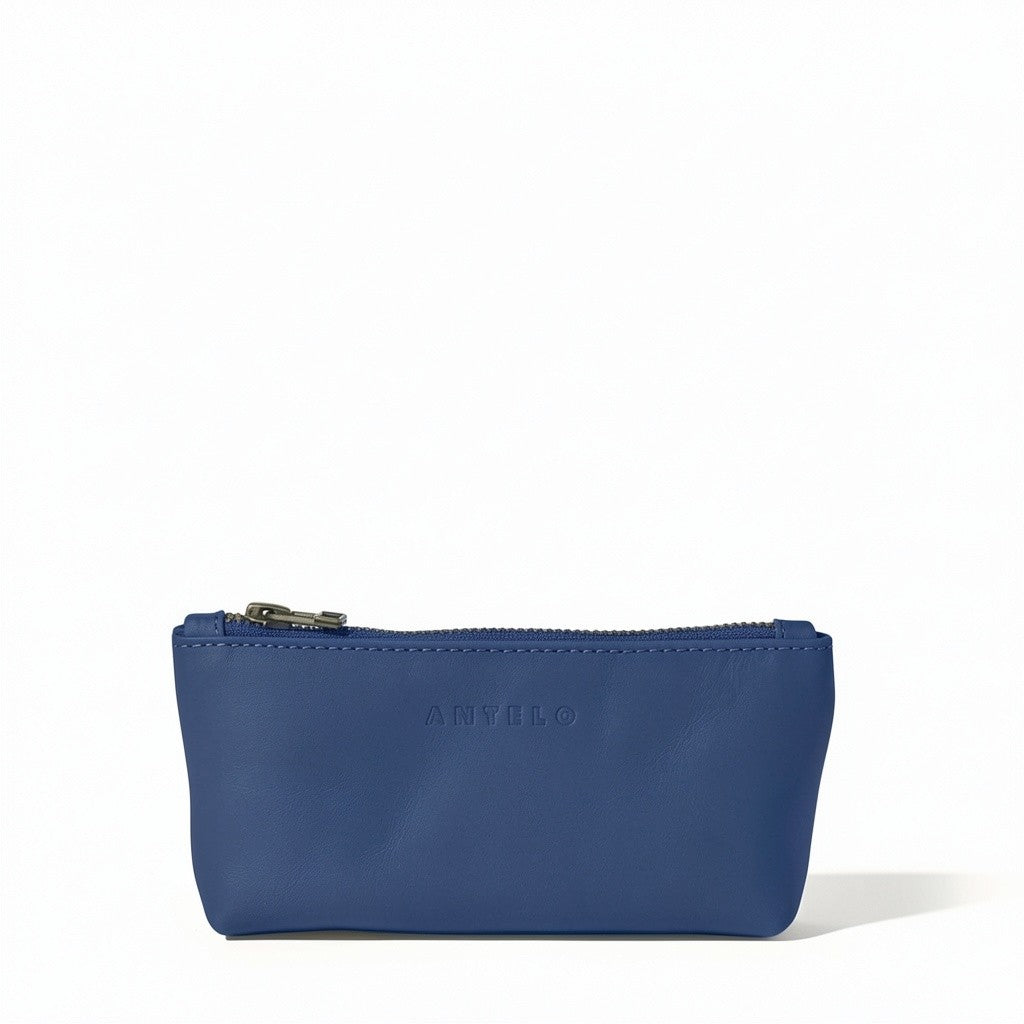 Sofia leather zip pouch - End of Season