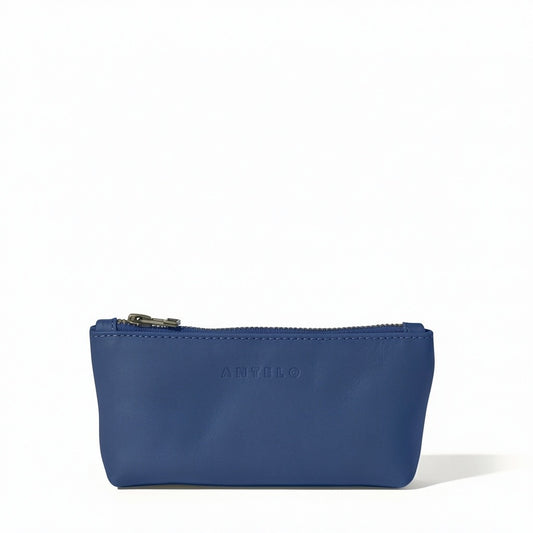Sofia leather zip pouch - End of Season
