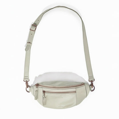 River adjustable leather moon-bag - MINOR FLAW