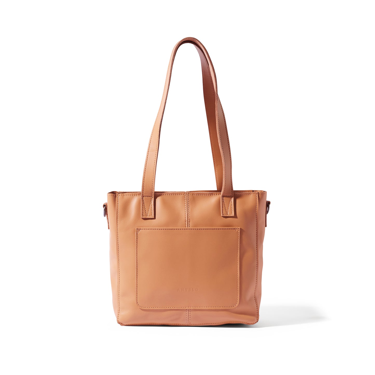 Harley leather unlined crossbody tote - CLEARANCE