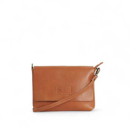 Jeanie XL leather crossbody - MINOR FLAW