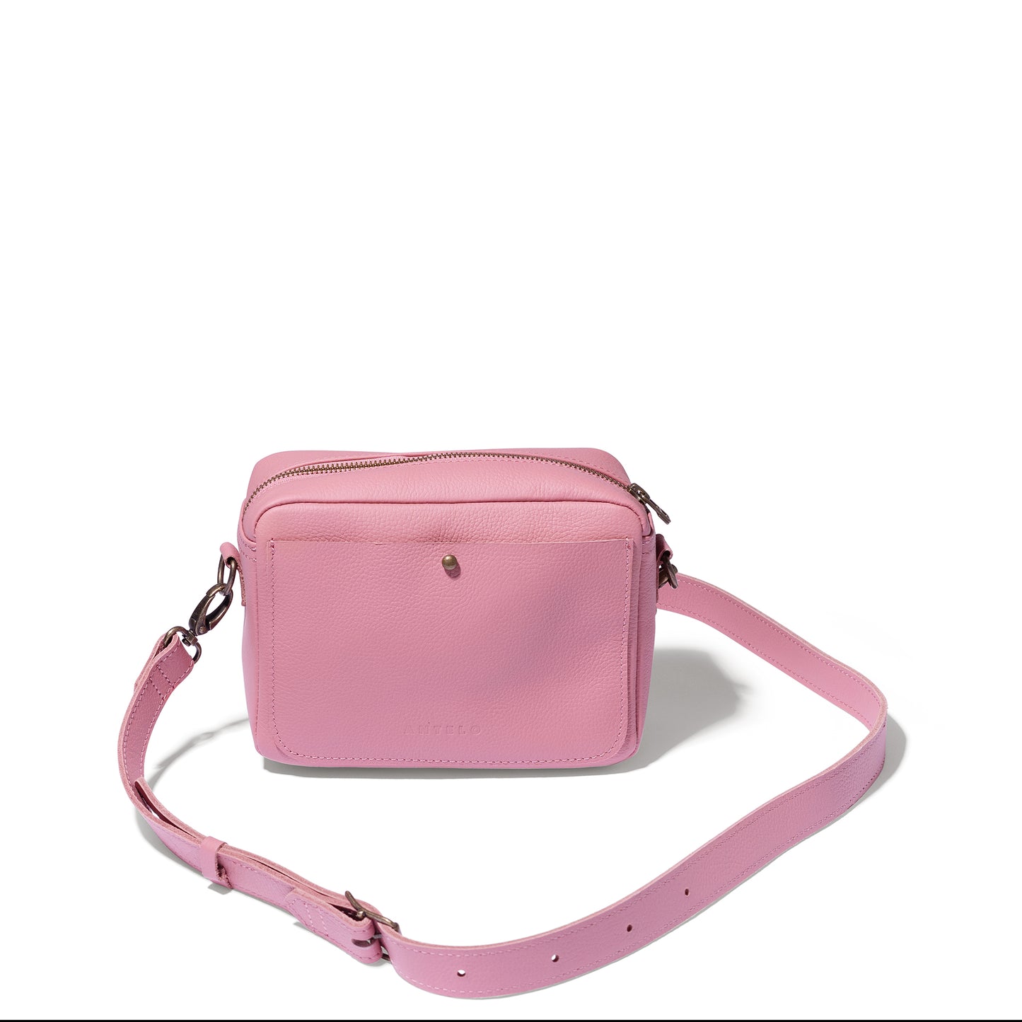Nixie Leather Camera Crossbody - END OF SEASON