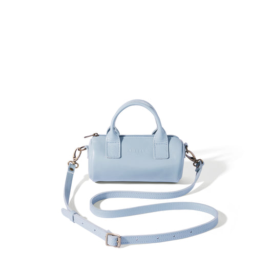 Indo leather mini barrel crossbody - End of Season