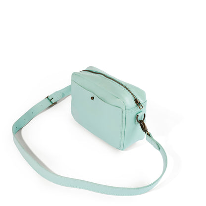 Nixie Leather Camera Crossbody