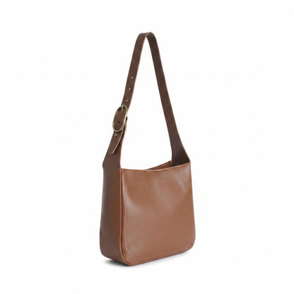 Buckley Unlined Leather Hobo Shoulder Bag