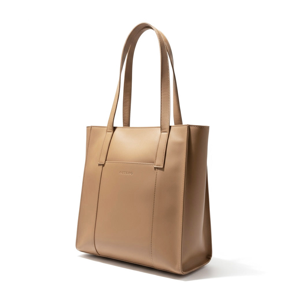 Delta North-South Business Leather Tote Bag