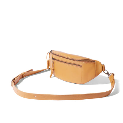 River adjustable leather moon-bag - MINOR FLAW