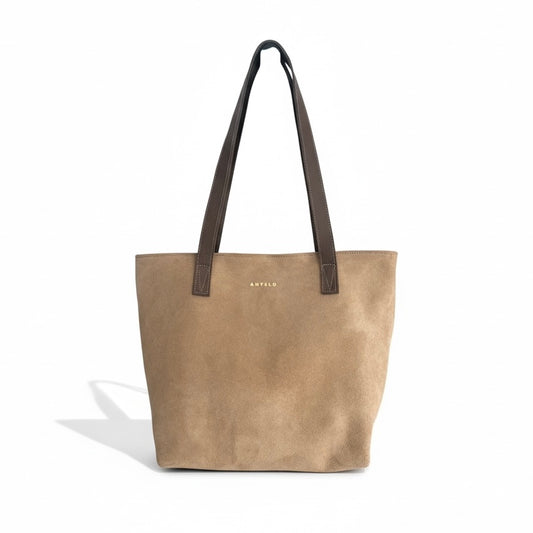 Emmy unlined Leather Tote with Zip - MINOR FLAW