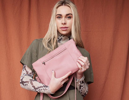 Margo Leather Crossbody + Shoulder Strap - END OF SEASON