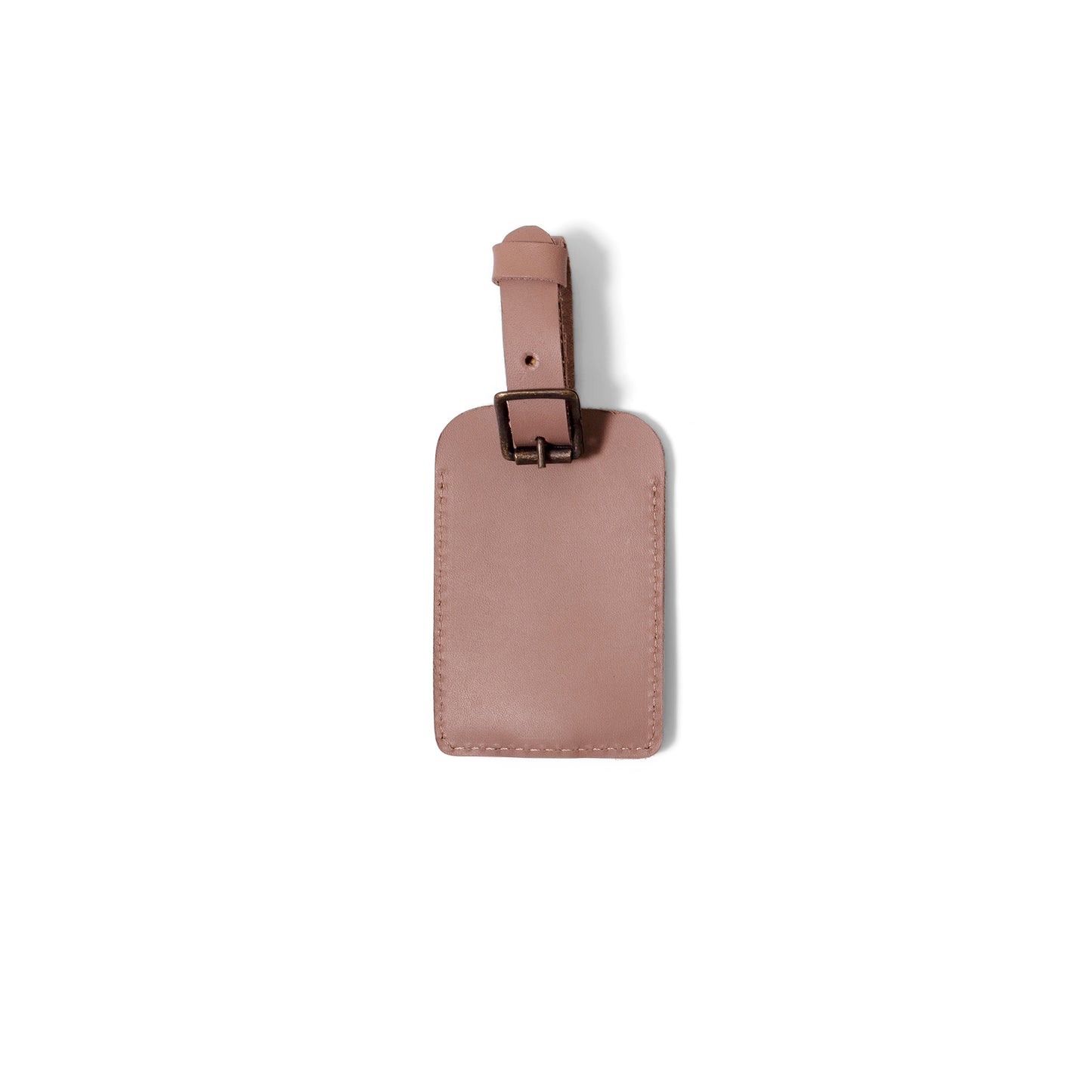Miles leather luggage tag - CLEARANCE