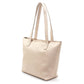 Emmy unlined Leather Tote with Zip