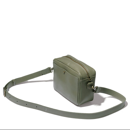 Nixie Leather Camera Crossbody - END OF SEASON