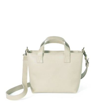 Zazi Petite leather crossbody tote