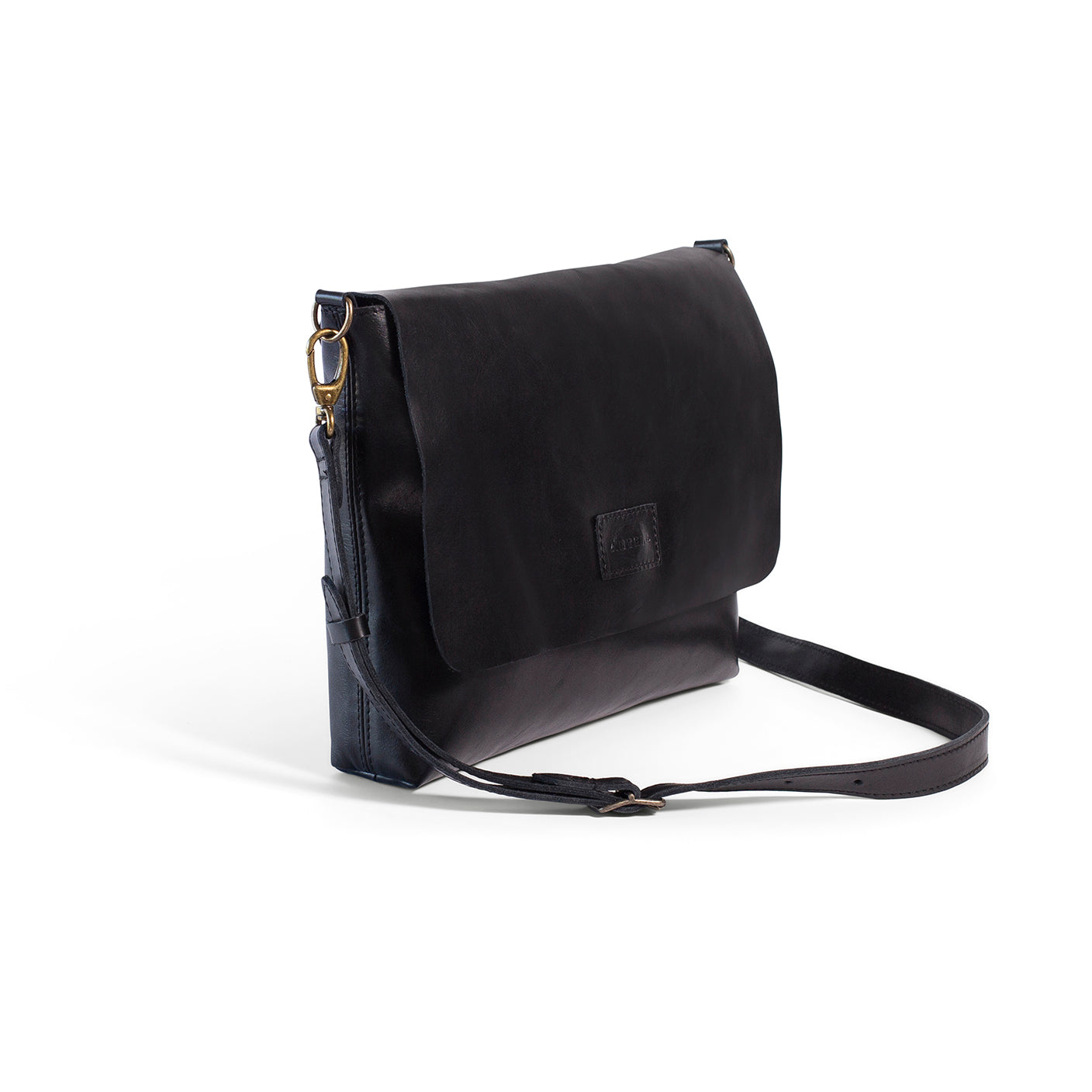 Riley 13" Minimalist Leather Laptop Sling - MINOR FLAW